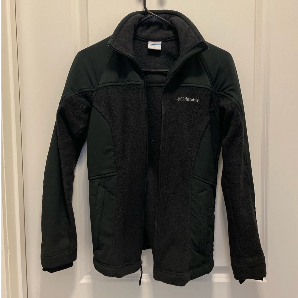 Columbia Zip Up Jacket • BLACK • Size S